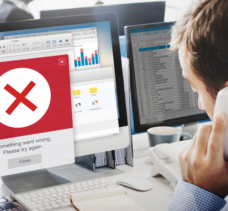 Error Alert Failure Icon Problem Concept